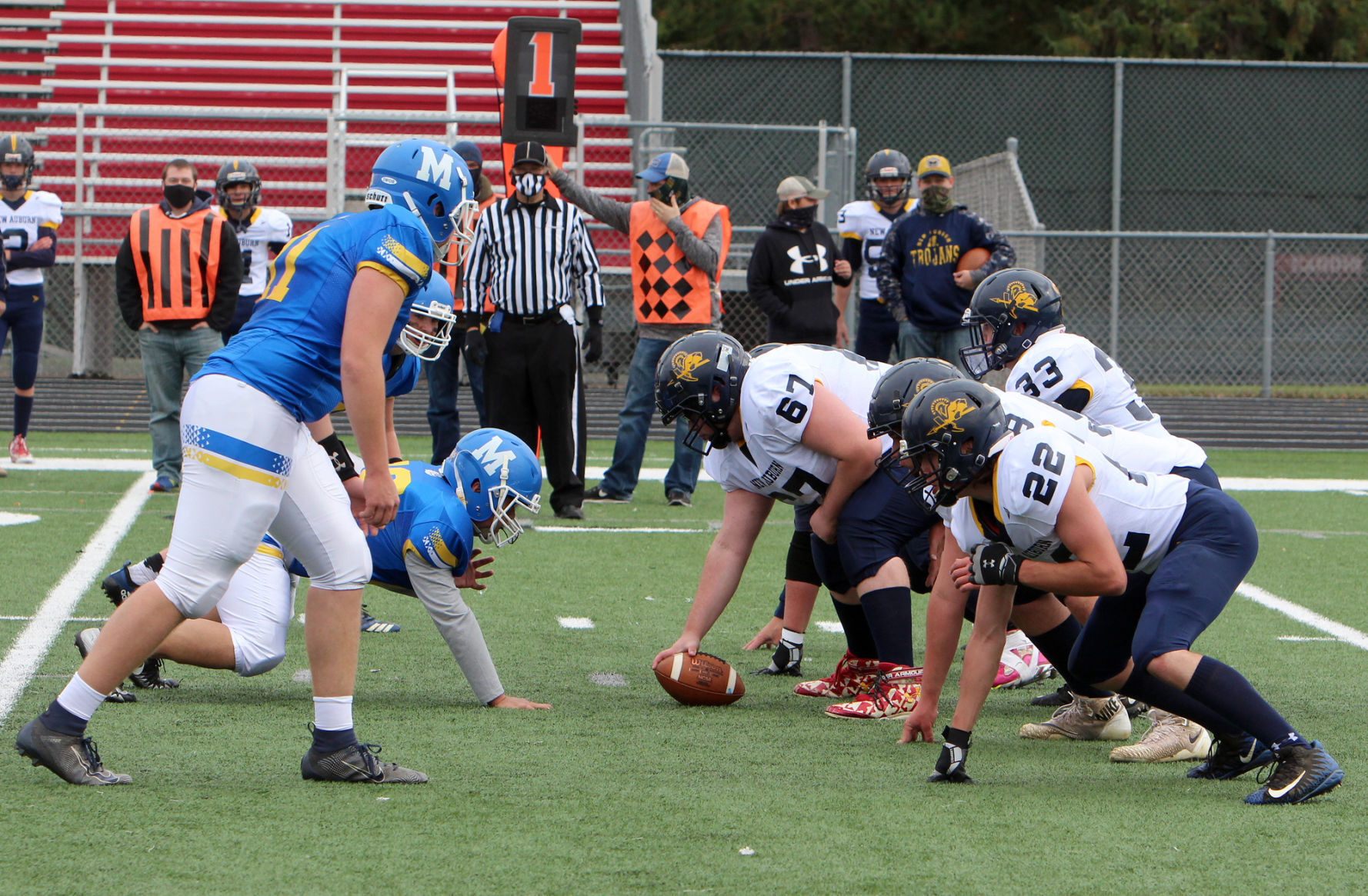 New Auburn at McDonell football 10-3-20